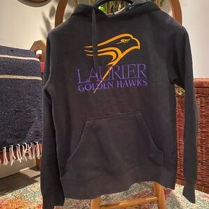 Laurier Golden Hawks Black Hoodie